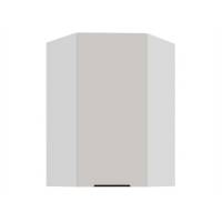 Szafka narożna 60 cm kaszmir + biały CAROL 60x60 GN-90 1F 45